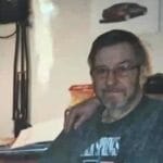 Photo shows Faye Adams' father