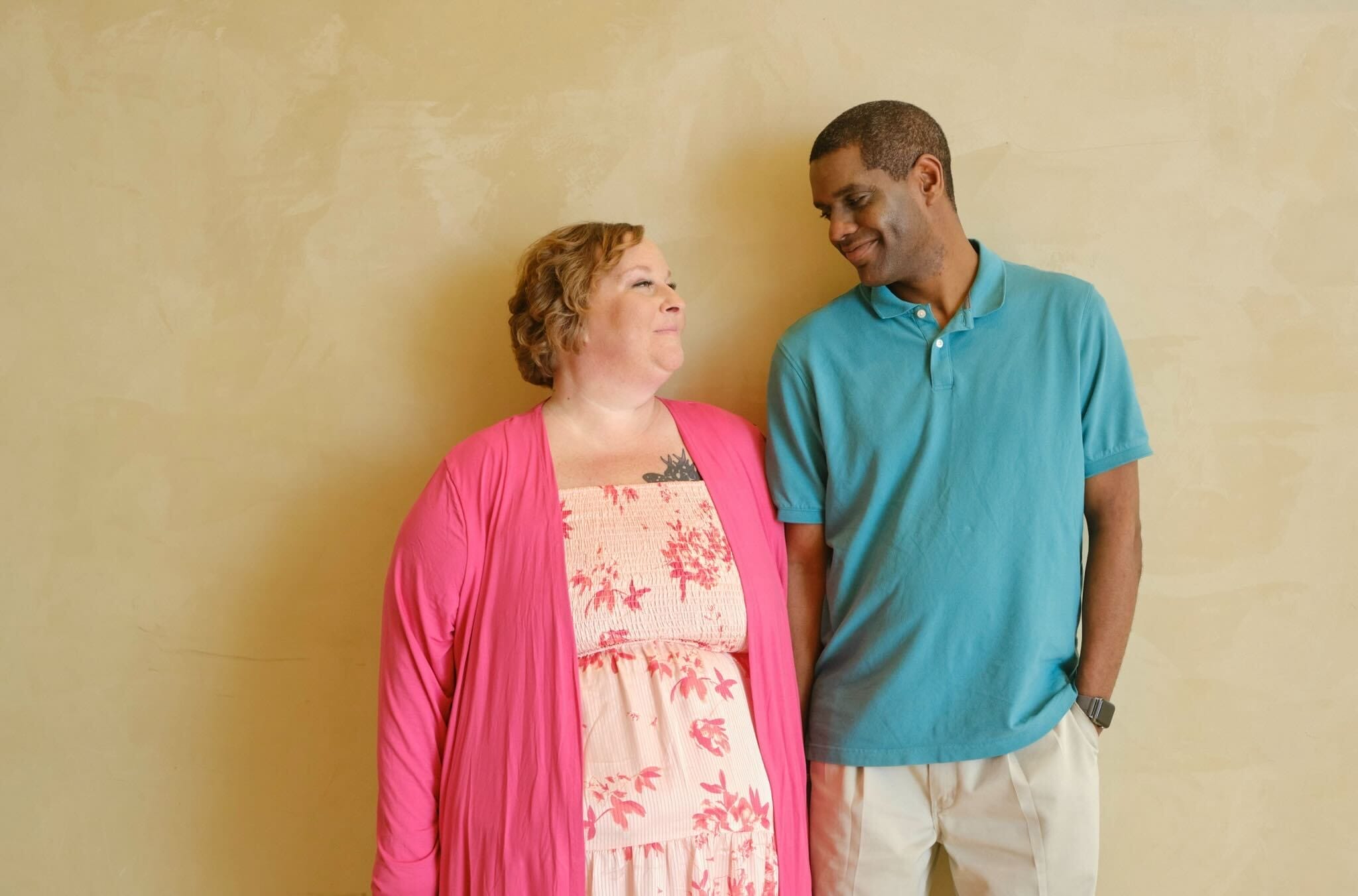 Faye Adams and her husband Brad